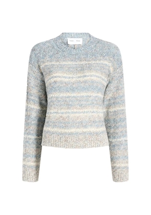 Proenza Schouler White Label Ivara striped crew-neck sweater - Blue