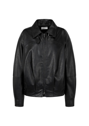 TOMBOY faux-leather jacket - Black