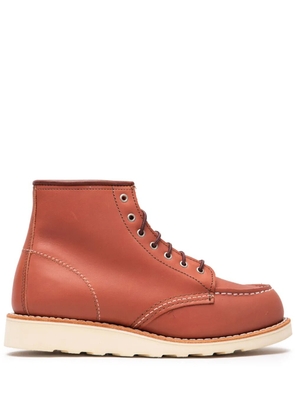 Red Wing Shoes moc toe Legacy boots - Brown