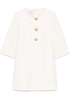 Valentino Garavani Crepe Couture short dress - Neutrals