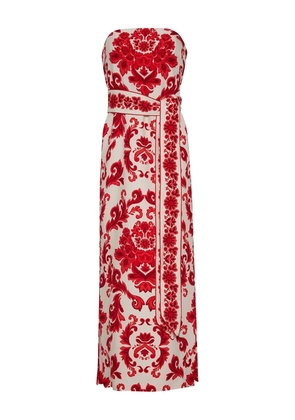 Cara Cara Newcastle belted dress - Red