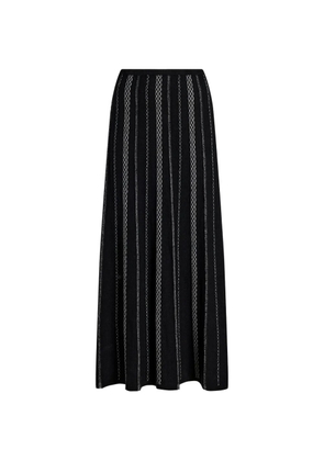 Proenza Schouler White Label Morena textured maxi skirt - Black