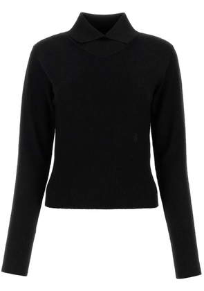 Jil Sander roll neck long-sleeve sweater - Black
