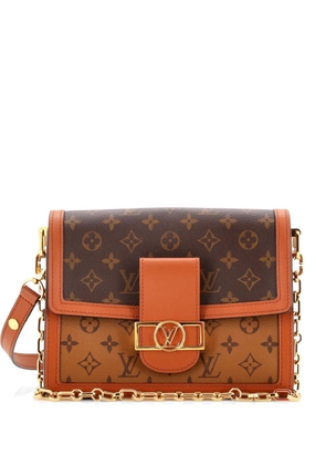 Louis Vuitton Pre-Owned Dauphine Reverse Monogram Canvas MM shoulder bag - Brown