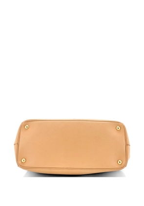 Prada Pre-Owned Double Zip Lux Saffiano Leather Medium tote bag - Brown