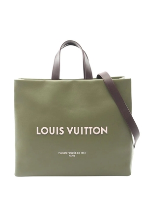 Louis Vuitton Pre-Owned 2021-2026 Autres Cuir Shopper Tote MM satchel - Brown