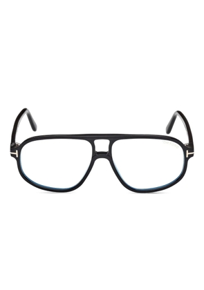 TOM FORD Eyewear double-frame glasses - Black
