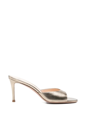 Roberto Festa calf leather heeled pumps - Gold