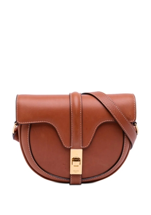 Celine Pre-Owned 2018-2025 Small Calfskin Besace 16 crossbody bag - Brown