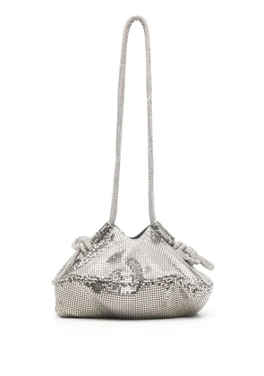 Kara Ufo chainmail shoulder bag - Silver