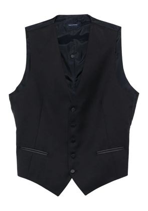 Tagliatore button-fastening sleeveless waistcoat - Blue