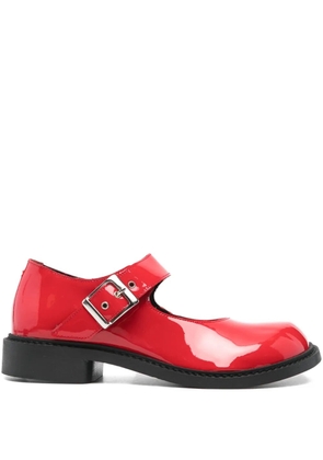 PHILEO 075 patent leather flats - Red