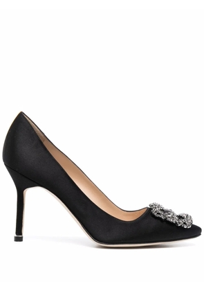 Manolo Blahnik Hangisi pointed pumps - Black