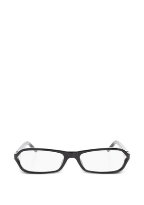 Jacquemus rectangle-frame glasses - Black