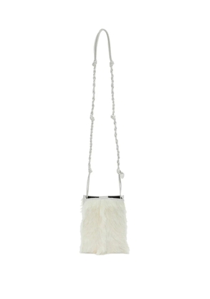 Jil Sander small Tangle body bag - White