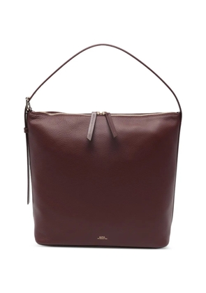 A.P.C. Vera zip shoulder bag - Red