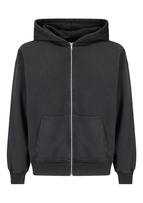 colorful standard zip-up hoodie - Black
