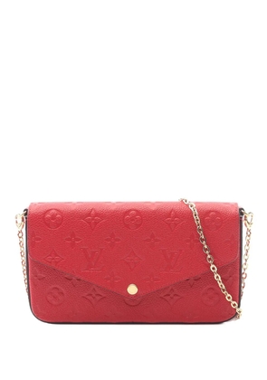 Louis Vuitton Pre-Owned 2010-2026 Monogram Empreinte Pochette Felicie crossbody bag - Red