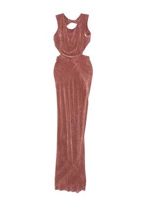 Rick Owens open-back gown - Pink