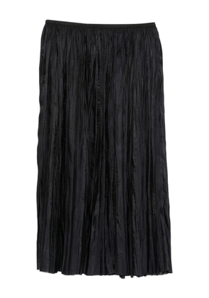 Roberto Collina pleated midi skirt - Blue