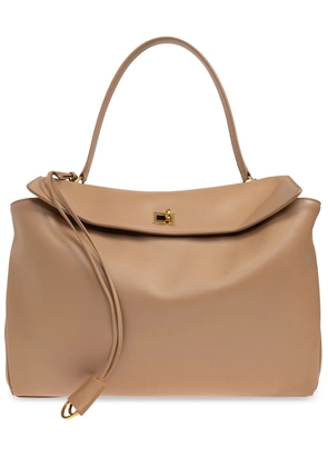Balenciaga leather tote bag - Neutrals