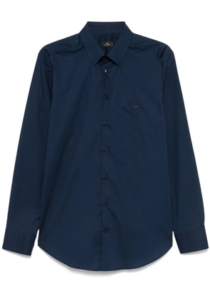 ETRO poplin shirt - Blue
