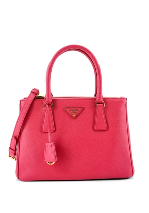 Prada Pre-Owned Galleria Double Zip Saffiano Leather Small tote bag - Pink