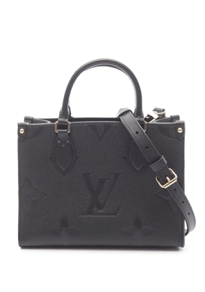 Louis Vuitton Pre-Owned 2021-2026 Monogram Empreinte Onthego PM satchel - Black