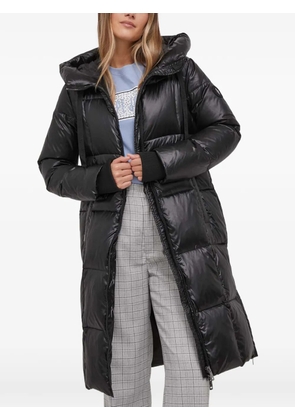 Mos Mosh hooded quilted coat - Black
