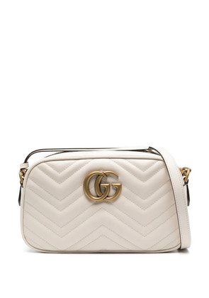 Gucci small GG Marmont shoulder bag - White