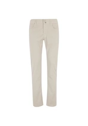 Jacob Cohën Bard slim trousers - Neutrals