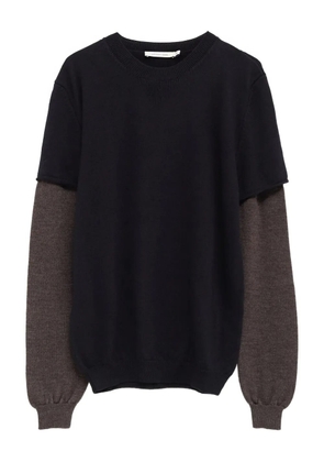 Paloma Wool Cobre layered-sleeve sweater - Black