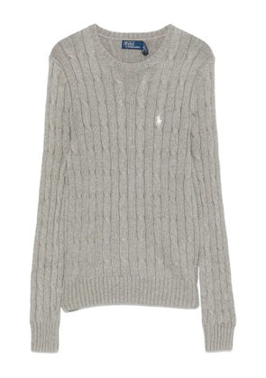 Polo Ralph Lauren cable-knit crew-neck sweater - Grey