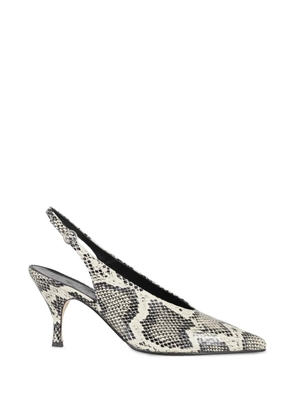 Aeyde Camila slingback pumps - Neutrals