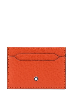 Montblanc leather cardholder - Orange