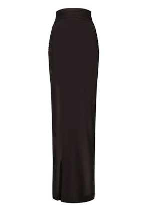 Dolce & Gabbana KIM DOLCE&GABBANA belted maxi skirt - Black
