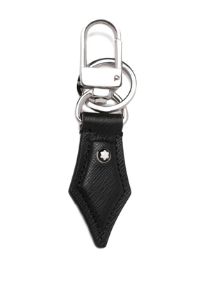 Montblanc leather keyring - Black