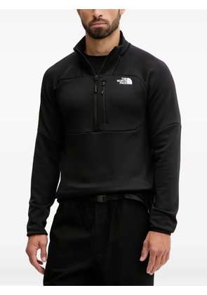 The North Face quarter-zip mock-neck sweatshirt - Black