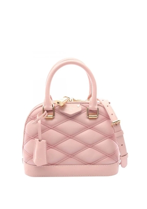 Louis Vuitton Pre-Owned 2021-2026 Leather Malletage Alma BB satchel - Pink