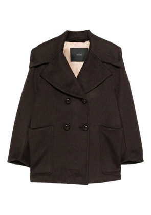 Max Mara buttoned cashmere coat - Brown