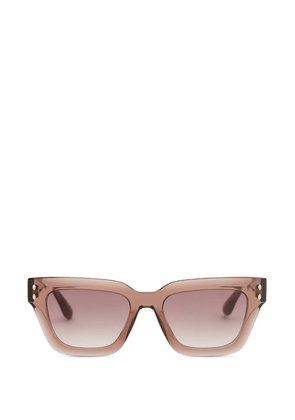 ISABEL MARANT Carmy-GD square-frame sunglasses - Brown