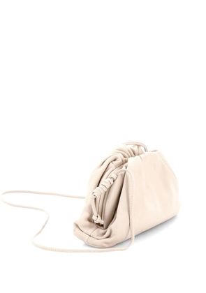 Bottega Veneta Pre-Owned The Pouch Leather Mini crossbody bag - Neutrals