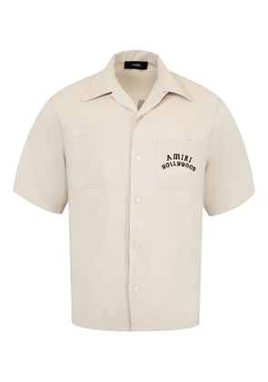 AMIRI hollywood bowling shirt - Neutrals