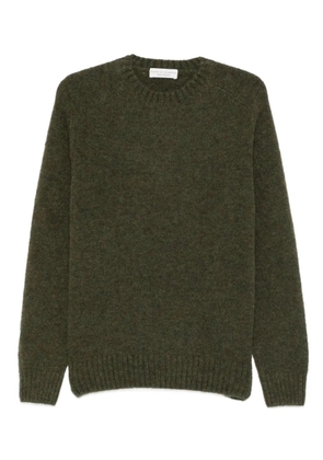 Filippo De Laurentiis ribbed crew neck sweater - Green
