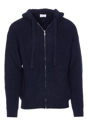 Family First zip-fastening hoodie - Blue