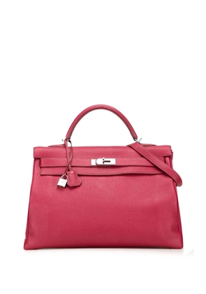 Hermès Pre-Owned 2010 Togo Kelly II Retourne 40 satchel - Red