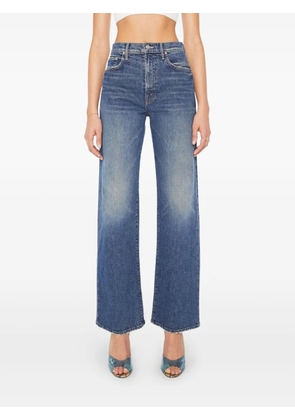 MOTHER The Lasso Sneak distressed jeans - Blue