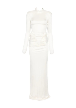 The New Arrivals Ilkyaz Ozel Darja draped dress - White