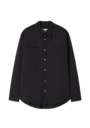 TONYWACK buttoned pocket shirt - Black