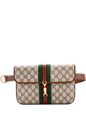 Gucci Pre-Owned Ophidia Trifold Wallet GG Coated Canvas Mini crossbody bag - Brown